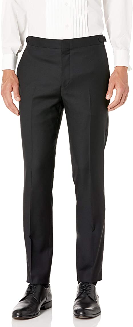 Amazon Brand - Buttoned Down Men's Slim Fit Italian Wool Tuxedo Pant