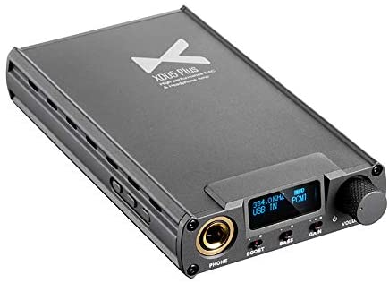 XDUOO XD-05 Plus Headphone Amplifier AK4493EQ 32bit/384kHZ DSD256 DAC Portable Headphone Amplifier Black