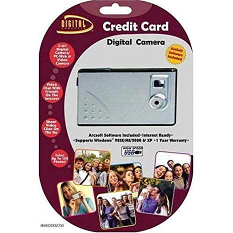 Credit Card Digital Camera (OLD MODEL)