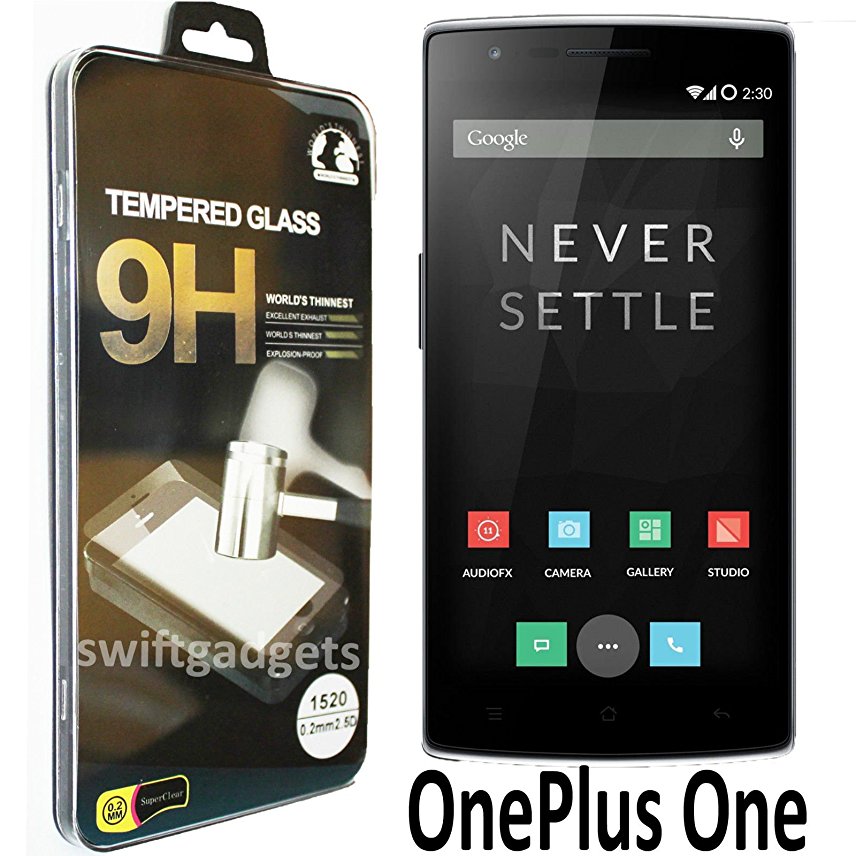 REAL TEMPERED GLASS ANTI SCRATCH SCREEN PROTECTOR GUARD FOR ONEPLUS ONE