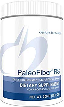 Designs for Health PaleoFiber RS - Resistant Starch Organic Green Banana Flour   Potato Powder, Non-GMO (300g / 60 Servings)