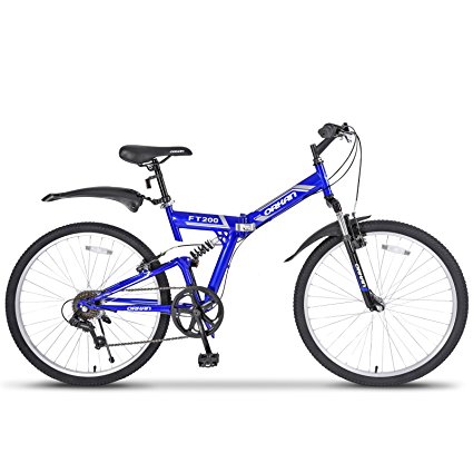 ORKAN Mountain Bike Shimano Hybrid Bike: 27.5'' MTB 21Speeds/ 26'' Foldable MTB 7Speeds