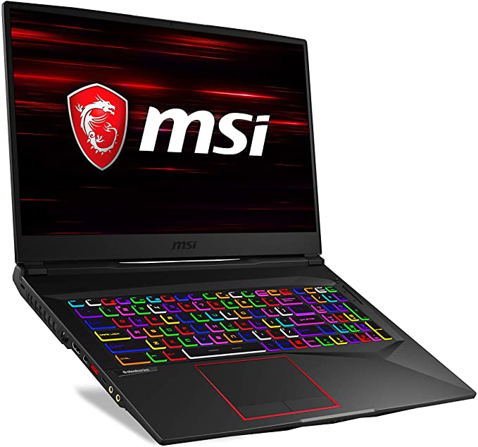 MSI GE75 Raider 10SF-019 17.3" 240Hz 3ms Gaming Laptop Intel Core i7-10750H RTX 2070 16GB 512GB NVMe SSD Win10 VR Ready