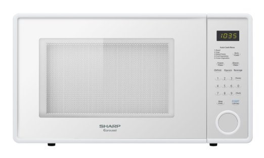 Sharp R-309YW Microwave 11 cuft White Standard