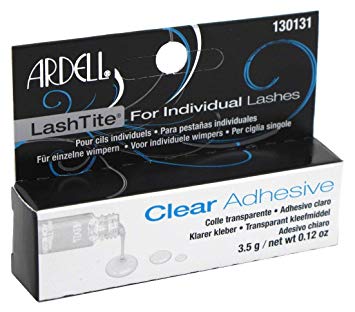 Ardell Lashtite Adhesive Clear 0.125 Ounce Bottle (Black Package) (3.7ml)