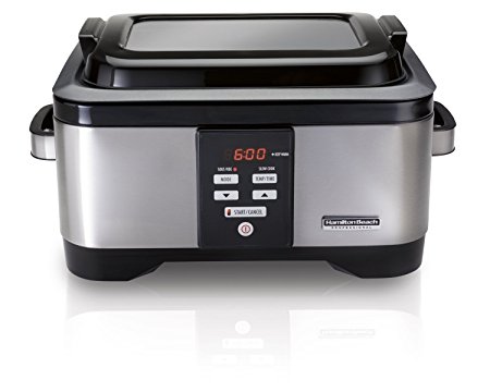 Hamilton Beach Professional 33970C Slow Cooker with Sous Vide, Stainless Steel