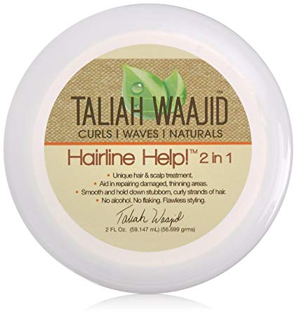 Taliah Waajid Curls, Waves and Naturals Hairline Help 2 in 1 Hair Care, 2 Ounce