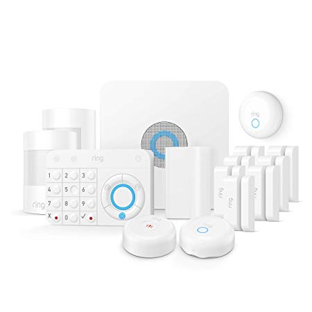 Ring Alarm – Home Security System with optional 24/7 Professional Monitoring – No contracts – 15 piece kit – Works with Alexa