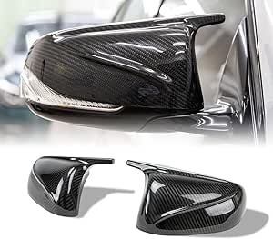 AeroBon Prepreg Dry Carbon Fiber Side Mirror Cover Compatible with Infiniti 2014-2024 Q50 Mirror Caps (Add-On Style)