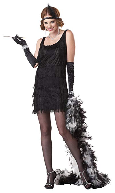 Fashion Flapper (Red) Adult Costume