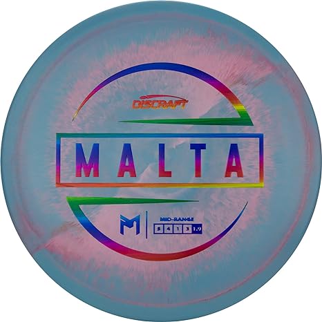 Discraft Paul McBeth 173-174 Gram Malta Mid-Range Golf Disc