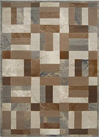 Home Dynamix Fresco Area Rug 7'10" X 10'4", Abstract Gray/Beige