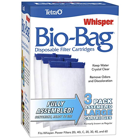 Tetra Whisper Bio-Bag Disposable Filter Cartridge for Aquariums