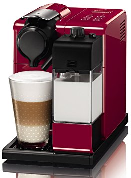 De'Longhi Nespresso EN550.R Lattissima Touch Automatic Coffee Machine - Glam Red