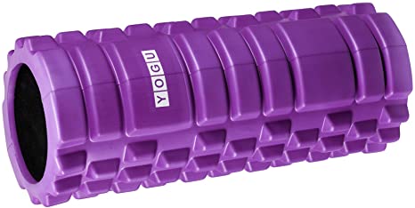 Medicine Massage Foam Roller EVA with Grid for Painful Tight muscles and Rehabilitation Deep-Tissue Massage and Trigger-Point Therapy Exercise Sports Back Pain Relief Muscle Foam Roller