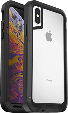 OtterBox Pursuit Series Slim Case for iPhone X/Xs (ONLY) - Retail Packaging - Black/Clear