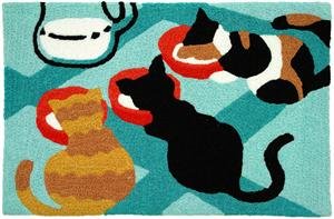 Kitties and Kream Doormat-JellyBean Rug