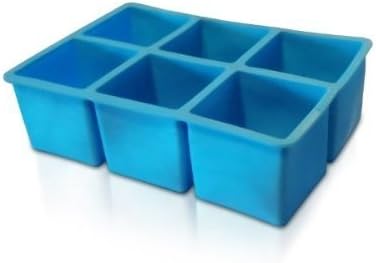 Cocktail Kingdom® 2" Square Ice Cube Tray - Food Grade Rubber