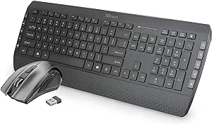 Tastiera e mouse Trust Tecla-2 Wireless Keyboard with mouse