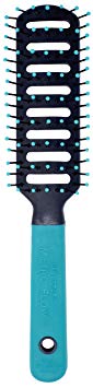 Spornette Anti Static Vent Brush #9000-MF (BLUE) Styling, Smoothing, Straightening & Blow Drying Hair Quickly With No Static - Adds Shine & Body. For Women, Men & Children