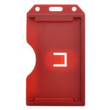 Red 2-Sided Rigid Vertical Multi-Card Holder SPID-0386 by Specialist ID Sold Individually