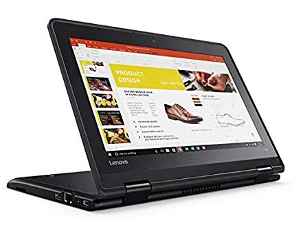 2019 Lenovo ThinkPad Yoga 11e 11.6" Anti-Glare HD Touchscreen 2-in-1 Business Laptop - Intel Core i3-7100U, 128GB M.2 SSD, 8GB RAM, Wi-Fi AC, HDMI, Bluetooth, Ethernet RJ-45, Webcam, Windows 10 Pro