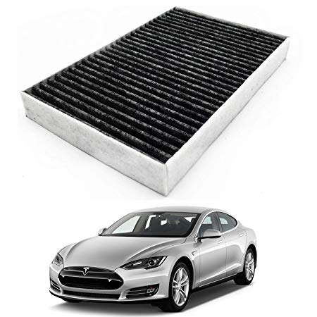 JOJOMARK Tesla Model S Cabin Air Filter with Activated Carbon Fit 2012-2015 Model S 1035125-00-A.