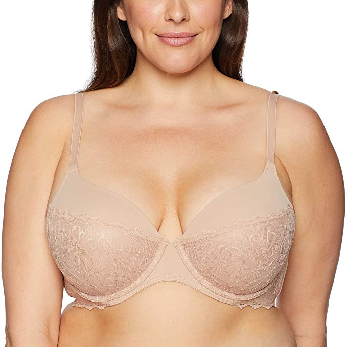 Madeline Kelly Women's Galloon Lace Full Coverage Full Figure Bra