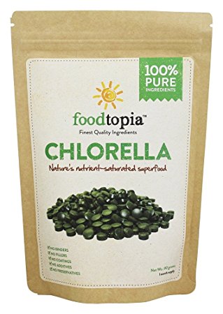 Foodtopia Chlorella Tablets 90g (Appox. 450 Tablets)