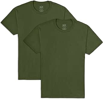 Fruit of the Loom Men's Eversoft Cotton T Shirts, Breathable & Moisture Wicking with Odor Control, Sizes S-4x