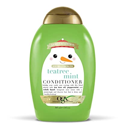 OGX Holiday 2019 limited edition tea tree mint conditioner, 13 Fl Oz