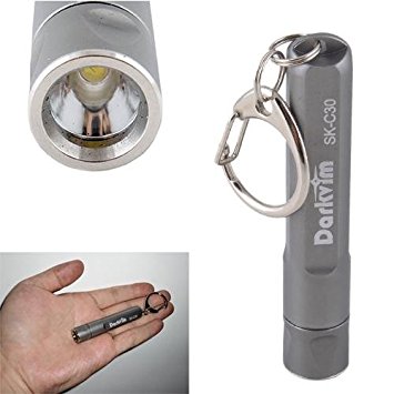 Darkvim SK-C30 CREE R2 LED 1-mode AAA 1.2V-4.2V 200 Lumens Keychain Flashlight