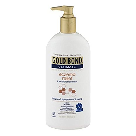 Gold Bond Ultimate Eczema Relief Cream 14 Oz (Pack of 2)