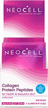 Neocell Collagen Protein Peptides – for Heathy & Beautiful Skin, Unflavored – 16 Packets