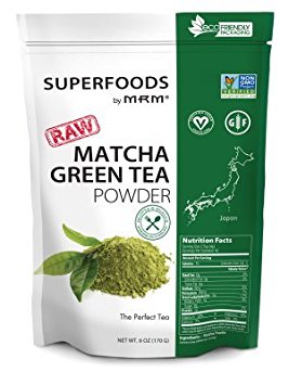 MRM - Matcha Green Tea Raw Superfood, Non-GMO Verified, Vegan and Gluten-Free (6 oz)
