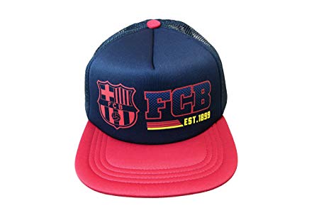 FC Barcelona Hat Cap Adjustable 2-Tone-Navy/Maroon