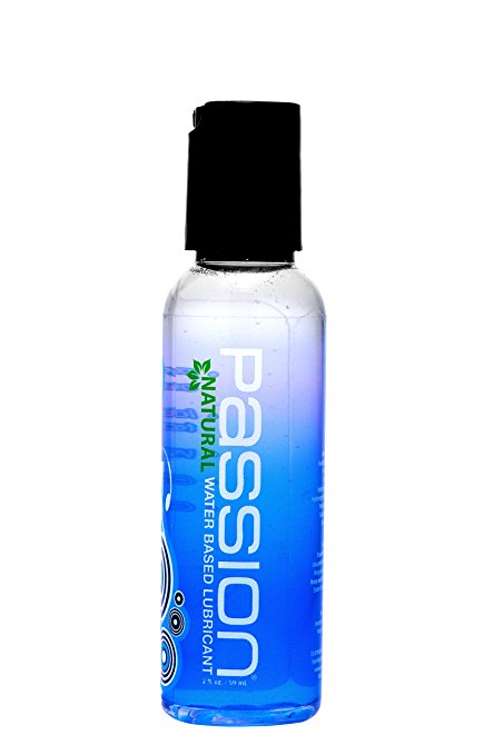 Passion Lubes, Natural Water-Based Lubricant, 2 Fluid Ounce