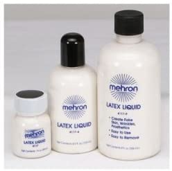 Mehron Liquid Latex for Special Effects - All Sizes Available Please Select (4.5oz) by mehron