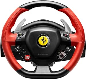 Thrustmaster Ferrari 458 Spider Racing Wheel - Realistisches Rennlenkrad mit offizieller Ferrari-Lizenz - Für Xbox One/Xbox Series X|S