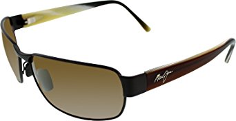 Maui Jim Mens Black Coral Sunglasses (249) Metal