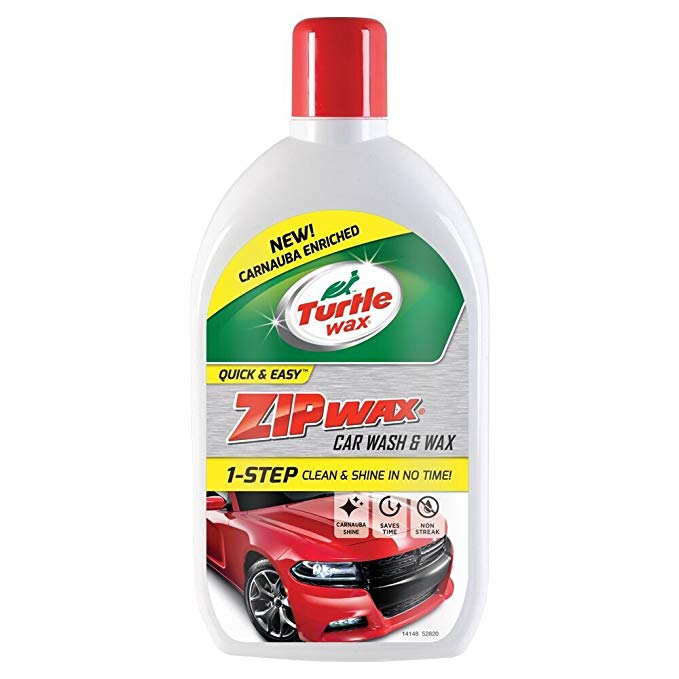 Turtle Wax 52821 Zip Wax Super Concentrated Car Wash Shampoo & Wax 2.5 Litre