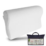 My Stunning Abode Memory Foam Neck Pillow with Contoured Support - Medium SoftnessFirmness Rating