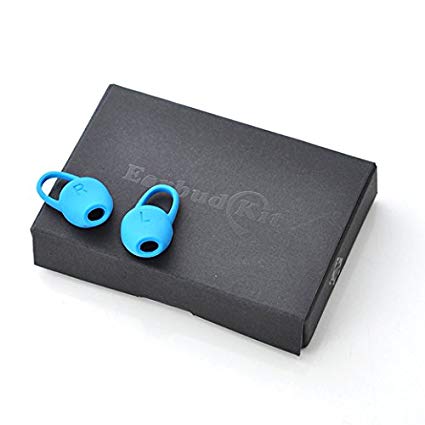 Kr-Net® Blue Earbud Kit for Plantronics BackBeat Fit Bluetooth Sport Headset Headphone Replace Ear Tip