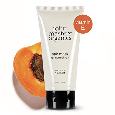 John Masters Organics - Hair Mask for Normal Hair with Rose & Apricot - 2 oz