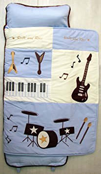 SoHo Nap Mat ,Blue Rock Band(All Hand Embroidery)