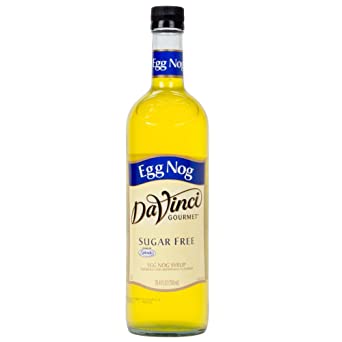 Da Vinci Sugar Free Egg Nog with Splenda, 750 ml