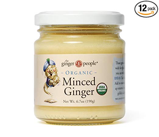 The Ginger People Organic Minced Ginger, 6.7000-ounces (Pack of 12)
