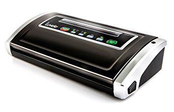 Luvele Supreme Vacuum Sealer Food Saver Kitchen Vacuum Packing Machine Sous Vide Cooking Bags - Luvele's All New Pro Style Model.