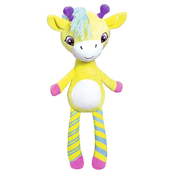 Adora Zippity Hug "N" Hide Giselle the Giraffe 21.5" Cuddly Soft Snuggle Play Doll Toy Gift with Mini Pocket for Children 3