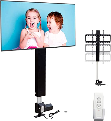 ECO-WORTHY Automations - Motorized Vertical TV Lift for 26-57" TVs - Remote Control for Home Use